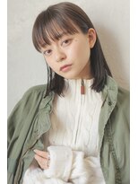 ソイ 下北沢(soi)&nbsp;シースルーバングのストレートボブ【soi下北沢】