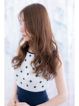 ミック ヘアアンドビューティー 大山店(miq  Hair&Beauty) 外国人風カラーとグラマラスカールで♪大人レディスタイル