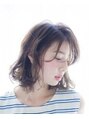 ランシアシャンデ(lansia chande) ボブスタイル、少し段を入れて毛先を軽く。