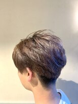 フォギーベージュ　ラベンダーアッシュ　ハイトーンマッシュ