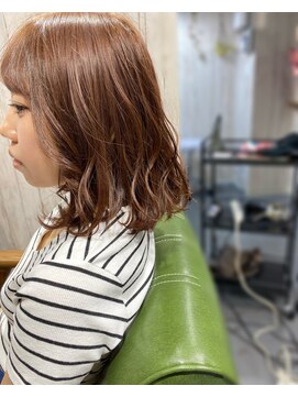 シュクルヘアー(Sucre Hair) ボブからロブスタイルに★伸ばしかけミディ。