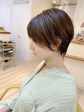 モリオ フロム ロンドン 成増店 【morio成増/米村】ココアブラウンショート