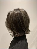 切りっぱなしボブ