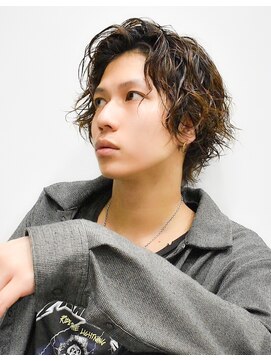 ラルユー 金山(LallYou) かき上げヘア/イメチェンヘアスタイル/パーマ/黒髪