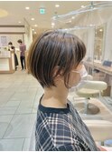 ボブから初めての大人可愛いショートボブ