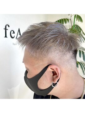 フィーリー ヘア デザイン 太田店(feAry) フェード/ホワイトアッシュ