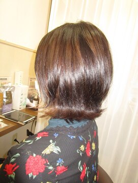 コアフィールフィス(COIFFURE fils) 《見附　今町》M3D インナーカラー　ひし形　ミディ