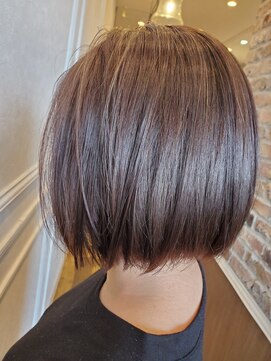 エミュー ラ ピエス(emu la piece) シークレットハイライト/ショコラピンク/マッシュヘアー/艶感