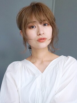 アイティーバイアルバム 下北沢店(IT by ALBUM) ボブアレンジ_ショコラベージュボブルフベビーバング_8720