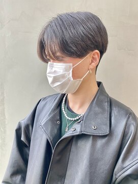 アンジェリカ 鹿児島中央タワー店(ANGELICA) 【ANGELICA】 メンズ必見!毛流れパーマ×センターパート