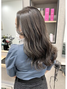 リベストバイジェービー 稲毛(li best. byjb) ペールベージュ/セクションカラー/外ハネボブ[稲毛/稲毛駅]