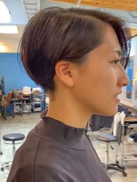 テトテ 三宮店(Tetote)&nbsp;【tetote山口のサロンスタイル】前髪なし　ハンサムショート