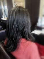 ピカデリーパーク&nbsp;極細ハイライト＆オリーブグレイ