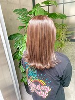 レーベン(LEBEN) 【Leben】ピンクブラウン×ハイライトカラー