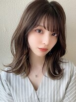 シルクレイ 新宿店(Silk-lei)&nbsp;大人かわいい似合わせカット/インナーカラー/こなれミディ/新宿