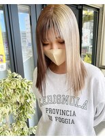 ガルボ ヘアー(garbo hair)&nbsp;#ハイトーン#デザインカラー#10代#20代#高知