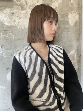 シータ(sheta) 【sheta表参道】　ボブ　ブラウンベージュ