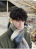 波巻きパーマ/メンズパーマ/メンズカット