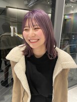 アミー 駒澤(Ammy komazawa)&nbsp;ピンクパープル/レイヤーカット