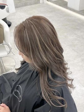 ブラウン(Brown) コントラストハイライト