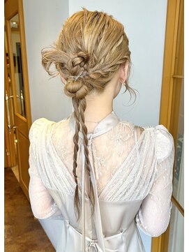 ヘアーズルネッタアベノ(HAIR'S Lunetta abeno) 個性派モードなお呼ばれヘア【HAIR'S Lunetta 井上】