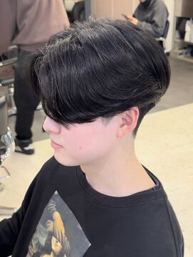 グッドタイムエフティフィフス 横浜西口(GoodTimes ft.fifth) センターパートニュアンスパーマ韓国コンマヘアワンカールパーマ