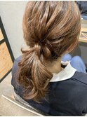 【流音】ひとくせポニー/ローポニー/ヘアアレンジ/簡単