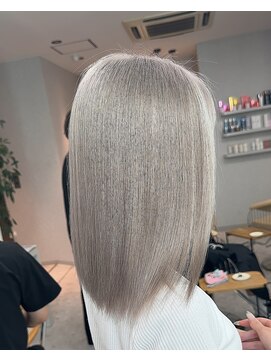 天神美容室 ダブルカラー/レイヤーカット/ハイトーン