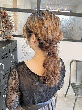 カノンヘアー(Kanon hair) ローポニーテール/ポニーテール/ゆるふわ/ヘアセット