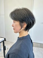 ビューナゴヤ 名駅(VIEW NAGOYA)&nbsp;黒髪カタログ/ボブルフ/小顔に見せるヘア/ワンレン