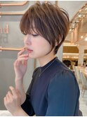 黒髪ボブルフ小顔ワンレンネビージュショート【工藤昴】錦糸町5