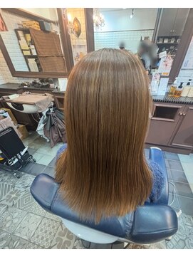 ルピナス 中田(Lupinus) 白髪有効活用ハイトーンカラー