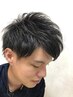 メンズ限定　カット＋カラー＋眉カット￥8980