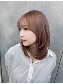 【kumu】 ミディアムレイヤー/顔周りカット/ 栄 / 名古屋