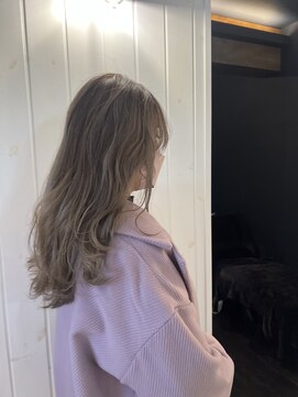 マリブヘアリゾート 太田店(malibu hair resort) ハイライトグレージュ