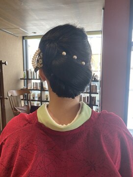 ヘアーサロン まつもと 和装ヘアセット