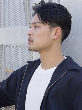 トルネード(TORNADO) 大人ワイルドツーブロックショート メンズパーマ 学割U24 A0410