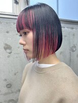 アルマヘア(Alma hair) ピンクインナーボブ