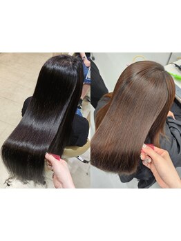 [カット+カラー\7900～]大人女性の綺麗を作る透明感UPカラーが人気！oggiottoも嬉しいお手頃価格でご用意♪