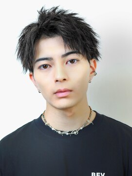 クロト 福岡本店(KUROT) 黒髪アップバングショート