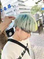 メンズ/マッシュ/ハイトーン