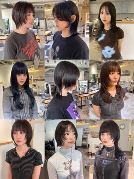 カフ(CAF) CAF松本/大阪で毎日ウルフカットする美容師