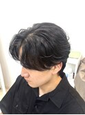 毛流れニュアンスパーマ