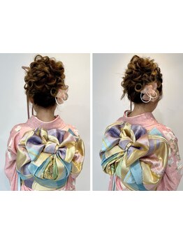 【国際センター駅/名駅】着付けもヘアも一ヶ所で。“特別な日”をもっと美しく丁寧に仕上げる実力派サロン*