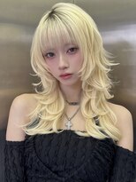 ロンドイディールバンダイ 新潟万代(Lond ideal) ハッシュカット×ブロンド