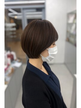 ヌードルバイコア(noodle by CoRe.gn) 美シルエット小顔ショートボブ