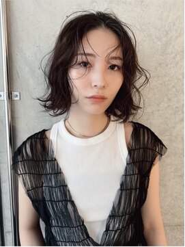 スクリーンギンザメゾン 銀座(SCREEN GINZA MAISON.) 黒髪カタログ/クラゲヘアー/オリーブ/銀座