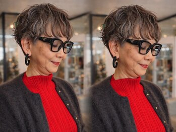 レクタ(recta)の写真/【伏見稲荷駅 徒歩１分】白髪染めでも、明るい色味OK◎大人女性の髪に優しいカラーで、魅力を引き出します