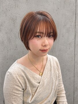 ピース バイ シータ(PEACE by CITA) 【アキヒロ】小顔骨格似合わせレイヤーショートボブ20代30代40代
