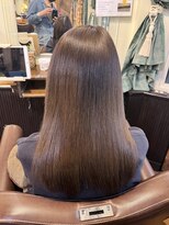 美容室 ブラウン(Brown) 髪質改善カラーで作る透明感ブラウン